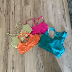 Lululemon Bundle of 3 Free to Be Size 8 and Gap Sports Bra